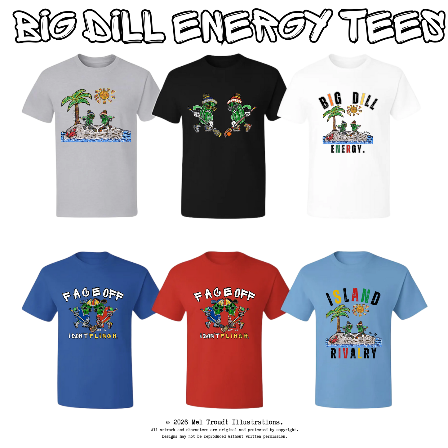 Big Dill Energy Lacrosse Tee