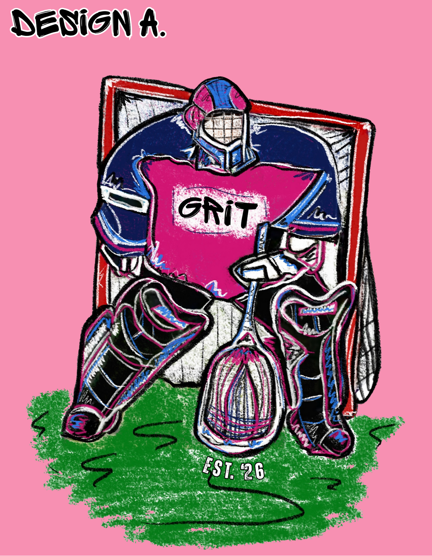 GRIT Women’s Lacrosse Goalie T-Shirt | Goalies This You Girls LAX Tee