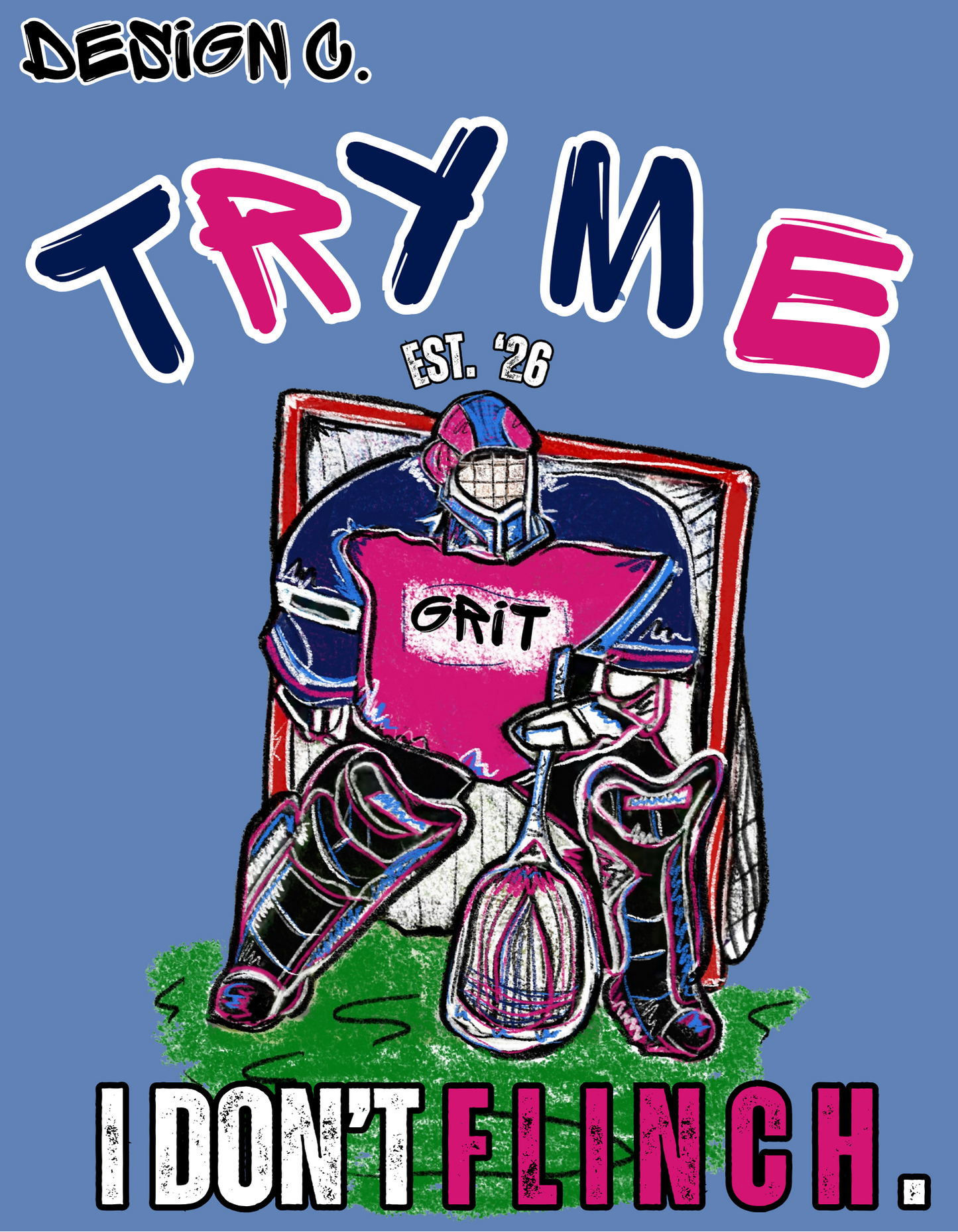GRIT Women’s Lacrosse Goalie T-Shirt | Goalies This You Girls LAX Tee