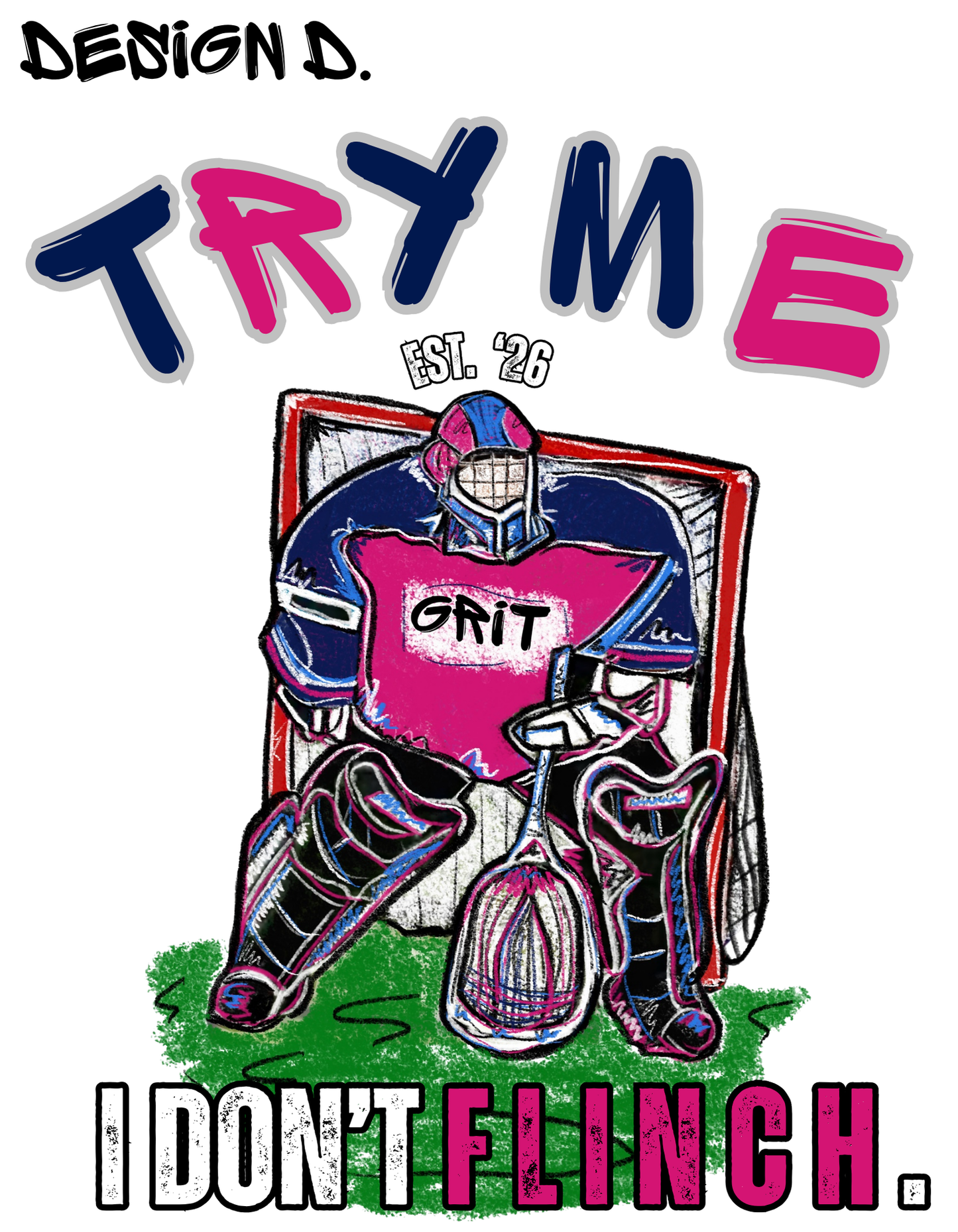 GRIT Women’s Lacrosse Goalie T-Shirt | Goalies This You Girls LAX Tee