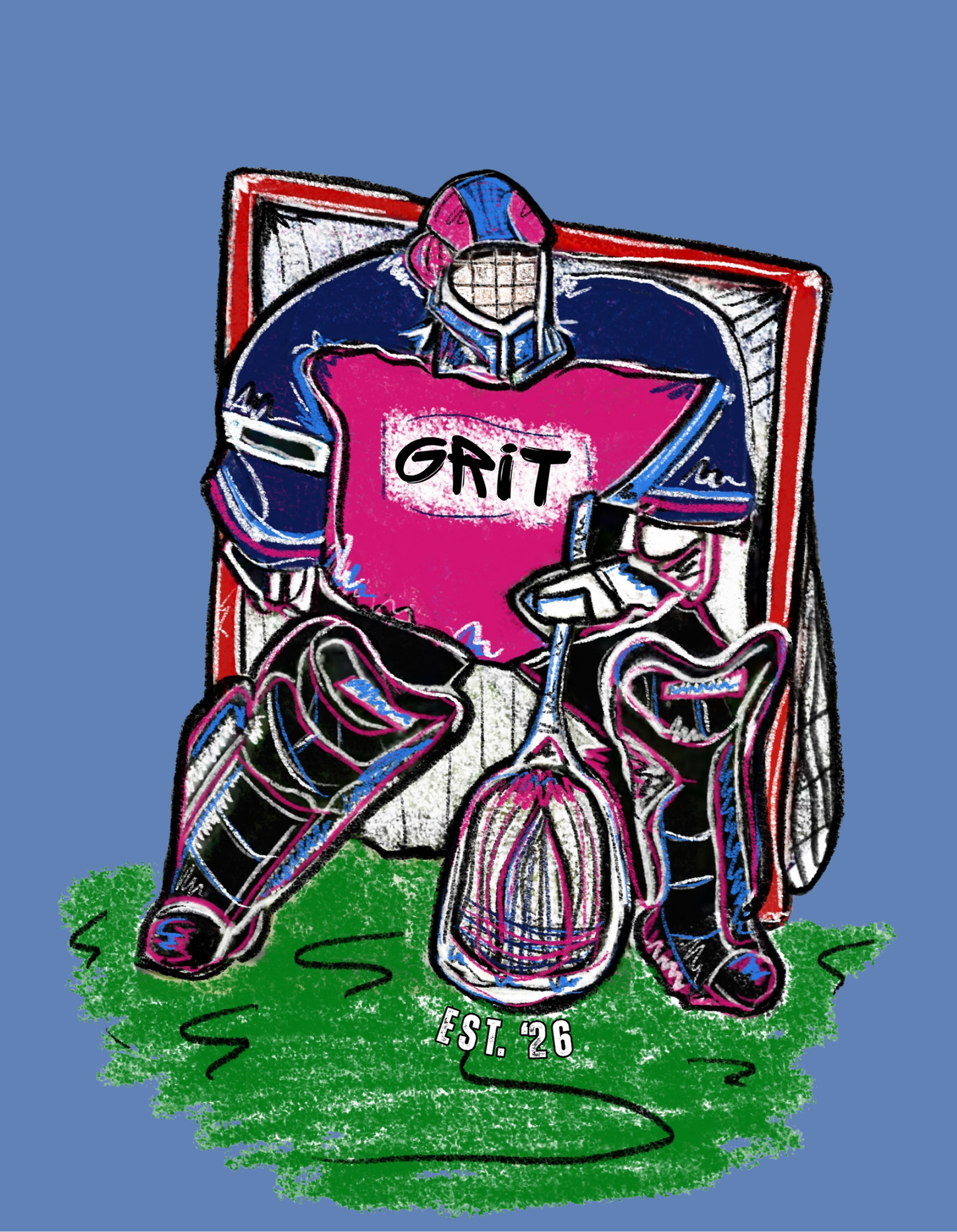 GRIT Women’s Lacrosse Goalie T-Shirt | Goalies This You Girls LAX Tee