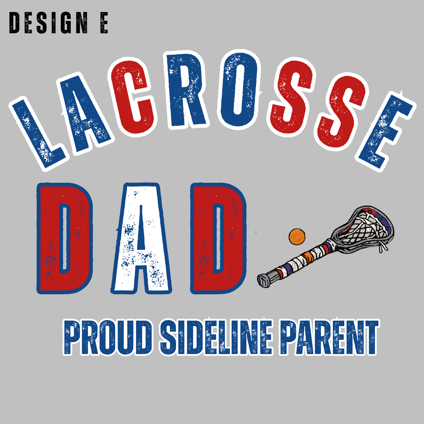 Proud Lacrosse Dad Graphic Shirt