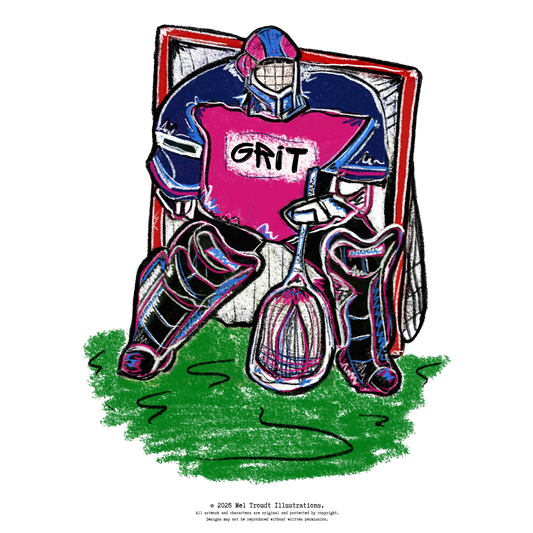 GRIT Women’s Lacrosse Goalie T-Shirt | Goalies This You Girls LAX Tee