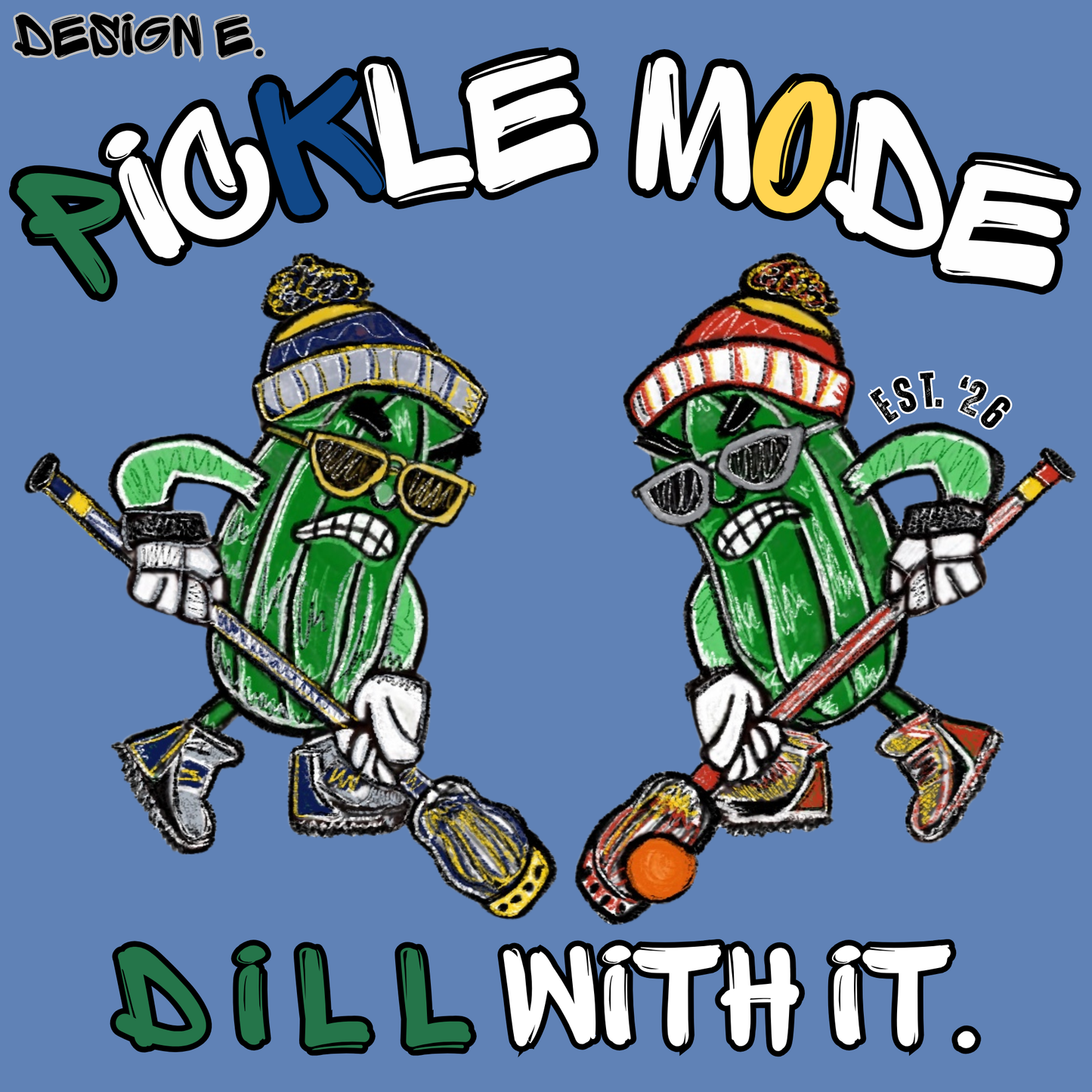 Big Dill Energy Lacrosse Tee
